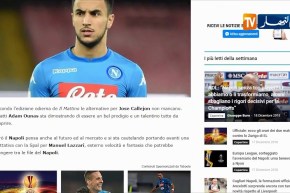 إدارة نابولي تبدي إستعدادها لإعارة آدم وناس وعروض بالجملة لضم اللاعب