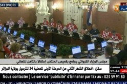 مجلس الوزراء الكرواتي يجتمع بقميص المنتخب إحتفالا بالتأهل للنهائي