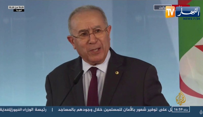 لعمامرة: “قادرون على تجاوز هذه المرحة.. ونرفض أي تدخل أجنبي”