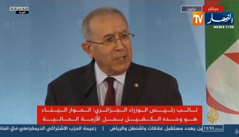 لعمامرة: “رئيس الجمهورية يلتزم بعدم الترشح للإنتخابات القادمة “