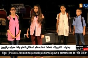 الشبكة الجزائرية لحقوق الطفل “ندى” تنظم نشاطا فنيا تنادي فيه بحقوق الطفل
