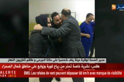 مدير الصحة لولاية ميلة يقف شخصيا على حالة الجرحى و طاقم تلفزيون النهار