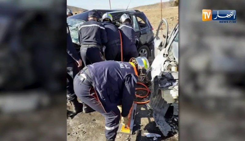 سيدي بلعباس: وفاة شخص وإصابة إثنين آخرين في حادث إصطدام سيارتين