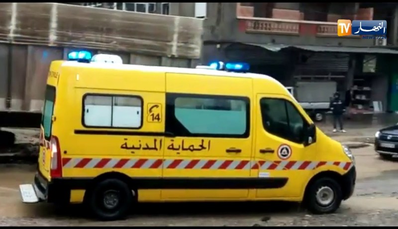 بجاية/ شاهد…مخلفات الأمطار الغزيرة على حركة السير بالطريق الوطني رقم 9