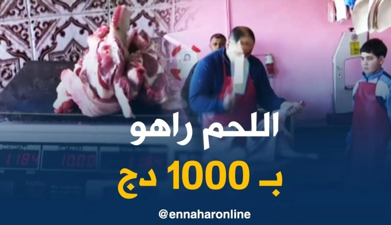 تلمسان/ جزارو المناطق الحدودية يخفضون أسعار لحم الخروف إلى 1000 دج