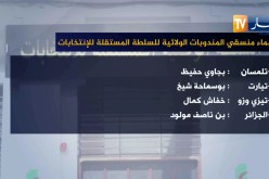 أسماء منسقي المندوبات الولائية للسلطة المستقلة للإنتخابات