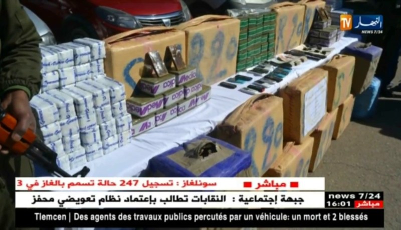 توقيف 13 تاجر مخدرات وضبط أزيد من 4 فناطير من الكيف المعالج بوهران وتلمسان