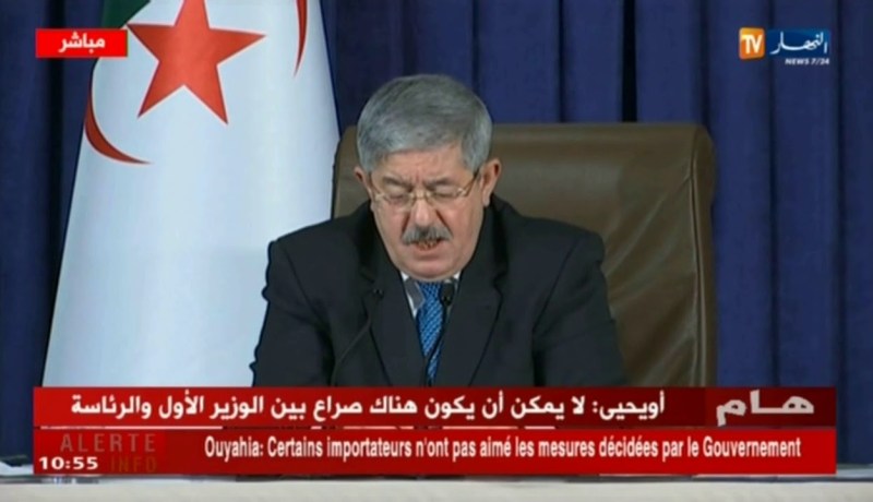 أويحيى : الجزائر تتأسف على العدوان الذي استهدف سوريا