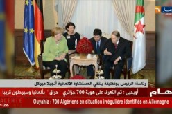 رئاسة: الرئيس بوتفليقة يلتقي المستشارة الألمانية أنجيلا ميركل