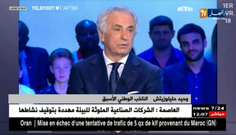 حليلوزيتش/” لن أنسى أبدا الإستقبال الذي حظينا به بعد عودتنا من المونديال”