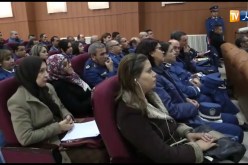 أمن سيدي بلعباس يشاهد تقرير قناة النهار الخاص بالجرائم الإلكترونية بحضور شخصيات أمنية كبيرة
