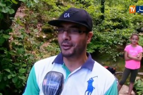 جيجل : شلالات بولحدايد  قبلة الباحثين عن الهدوء بزمن الجائحة