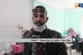 النعامة: إنتاج قرابة 30 ألف كمامة وتوزيعها مجانا لمحاربة فيروس كورونا