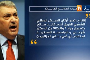 هذه أبرز ردود أفعال الطبقة السياسية بخصوص خارطة طريق المؤسسة العسكرية