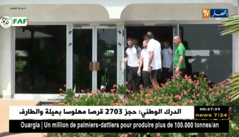 الخضر يجرون جولة إسترخائية خفيفة ببهو الفندق – الطوغو