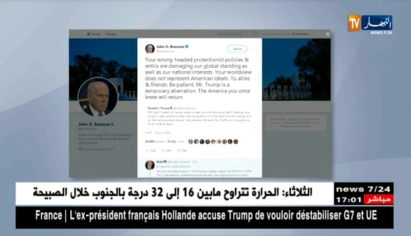 الو م أ: الرئيس السابق لوكالة الإستخبارات يصف ترامب “بالغلطة العابرة”