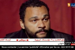 الممثل الكوميدي” ديودونيه” يروج لعرض وهمي  في الجزائر