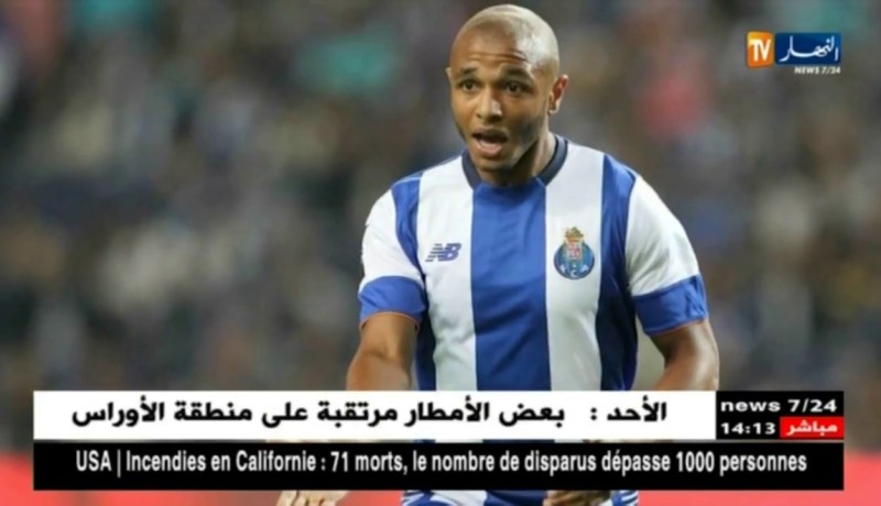 براهيمي يتلقى عرضا من أنتر ميلان و نادي بورتو يؤكد إنطلاقه في مرحلة العلاج