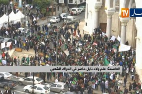 العاصمة/ علم “أولاد نايل” حاضر في الحراك الشعبي