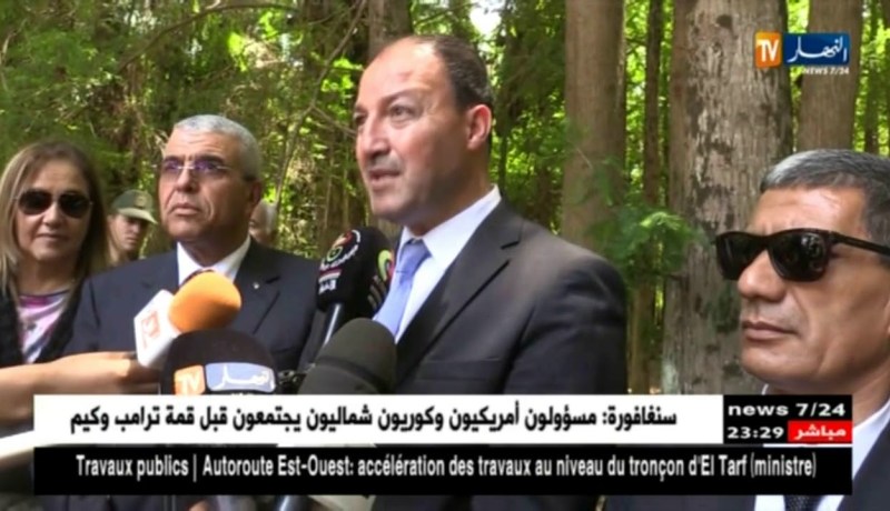 وزير الشباب والرياضة محمد حطاب يتفقد منشآت قطاعه بولاية الطارف