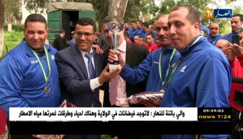 مجلس قضاء أم البواقي يتوّج بالبطولة الوطنية للكرة الحديدية لموظفي السجون