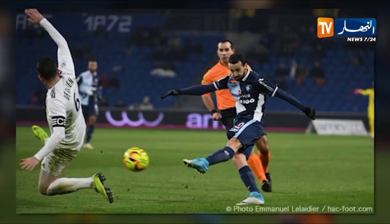 فرحات يحقق فوزا مهما رفقة لوهافر على حساب ريد ستار