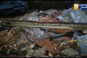 سقوط أسقف عمارة بـ 3 شارع عمّار قامة “روتشار” سابقا في العاصمة