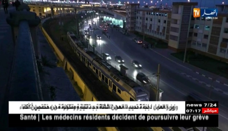 نقل/ توقف حركة سير القطارات بمحطة الجزائر بسبب حادث سير بمحول السكك