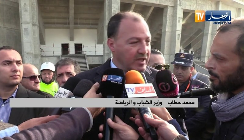 حطاب: قدمنا آخر إعذار للمؤسسة الصينية لإنهاء ملعب براقي