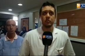 أطباء وممرضو مستشفى إبن رشد بعنابة يحتجون ويطالبون بتوفير الأمن