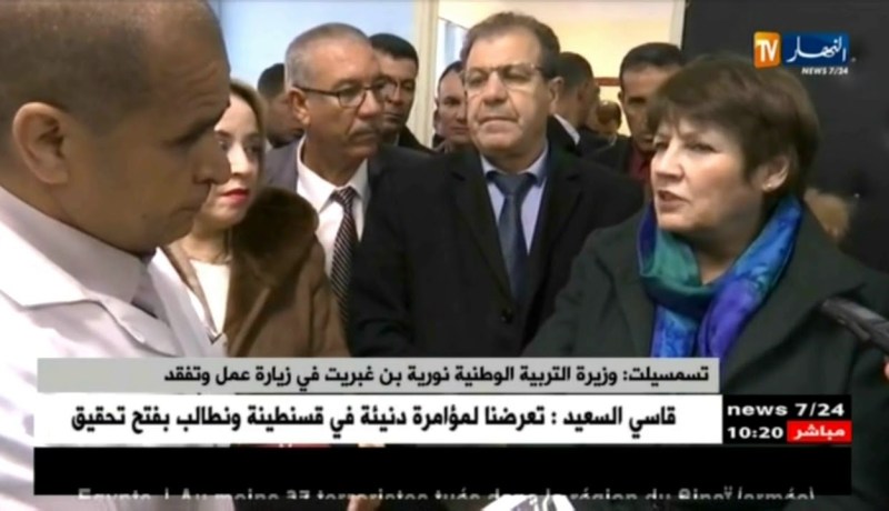 تيسمسيلت: بن غبريت في زيارة عمل وتفقّد !!