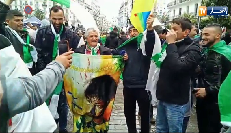 العاصمة: معطوب  الوناس حاضر في المسيرة السلمية