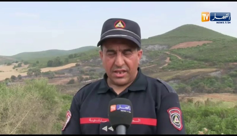 إنقاذ عشرات العائلات من الحرائق بمنطقة “فرفور” بسكيكدة