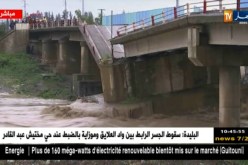 موفدة النهار إلى البليدة :”حسب الحماية المدنية الجسر سقط حوالي الساعة الخامسة والنصف صباحا!!”