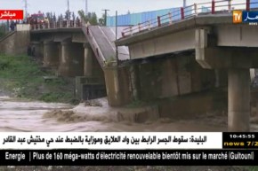 موفدة النهار إلى البليدة :”حسب الحماية المدنية الجسر سقط حوالي الساعة الخامسة والنصف صباحا!!”