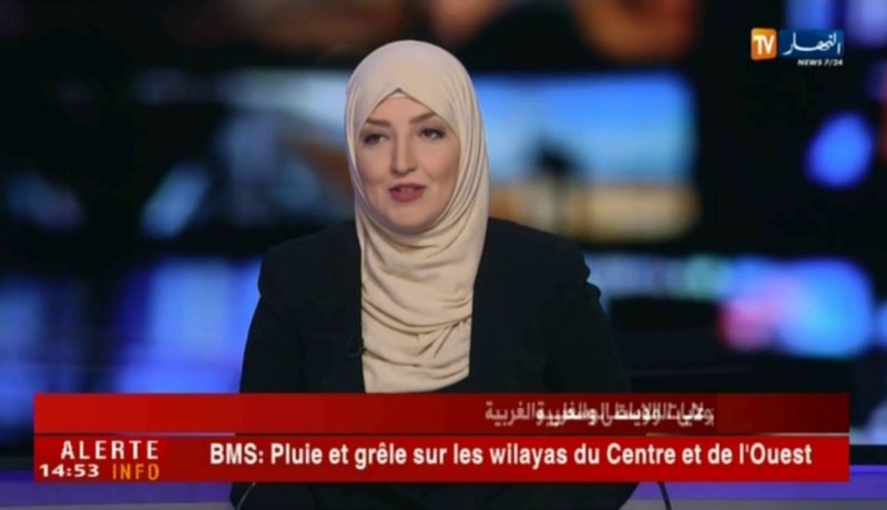 نشرية جوية تحذر من تساقط أمطار مصحوبة برياح على الولايات الوسطى و الغربية