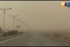 البيض: رياح وزوابع رملية تشهدها عديد مناطق الولاية