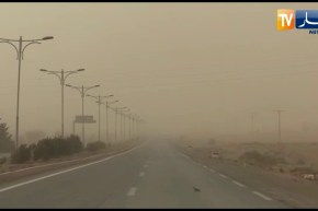 البيض: رياح وزوابع رملية تشهدها عديد مناطق الولاية