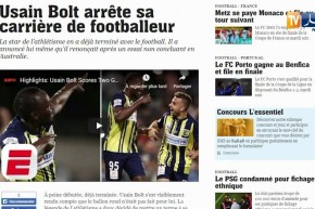 النجم الجامايكي يوسن بولت يقرر وضع حد لمسيرته الكروية