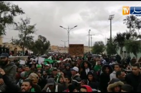 بوسعادة: خروج عدد كبير من المواطنين اليوم وسط الأمطار مسيرة شعبية