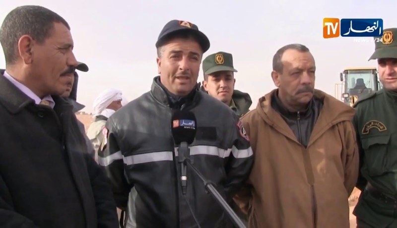 النعامة: الشروع في عملية حرق وردم المواشي النافقة