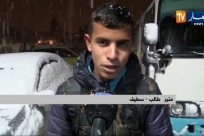 سطيف/ الثلوج تكسي الولاية حلة بيضاء وتتسبب في غلق الطرقات