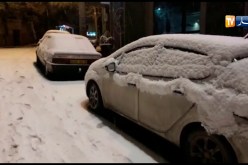 شاهد…هكذا هي سطيف بعد التساقط الكثيف للثلوج