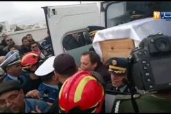 تشييع جنازة الشهيد محرز صدّيقي مساعد قائد الطائرة المنكوبة بمقبرة سيدي يحيى !!