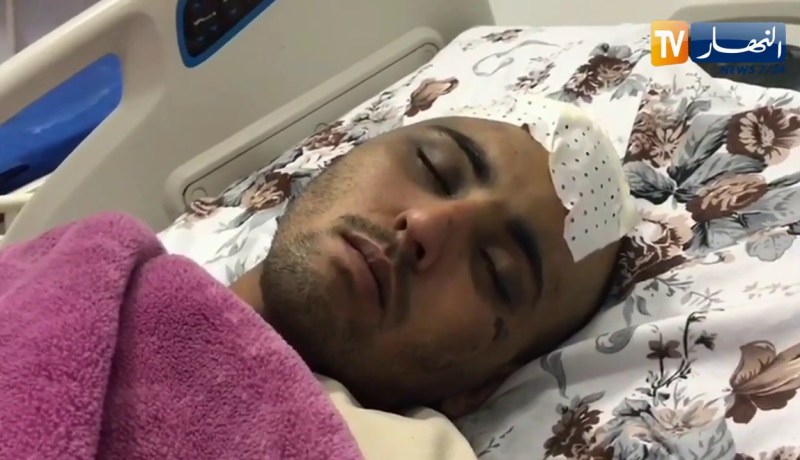 عائلة فضل الله تناشد والي وهران التكفل بإبنها الذي دخل الإنعاش في مسيرات الجمعة الماضية