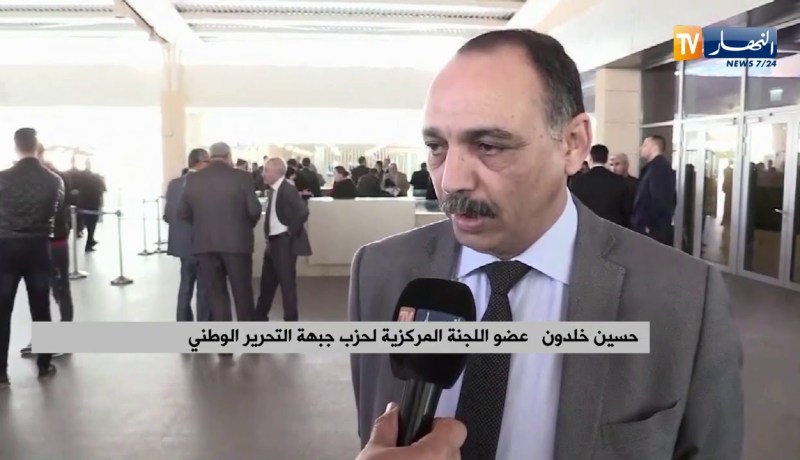 حسين خلدون: جئت اليوم بعد أن تأكدت من عدم حضور” ولد عباس” لأنه ىشوه صورة الأفلان