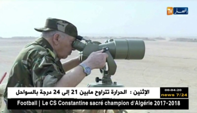 الفريق أحمد قايد صالح يواصل زيارته التفتيشية للناحية العسكرية الرابعة