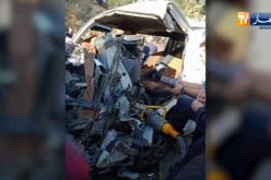بجاية: وفاة شخص وإصابة 9 آخرين في حادث إصطدام حافلة بشاحنة بالطريق الوطني رقم 26