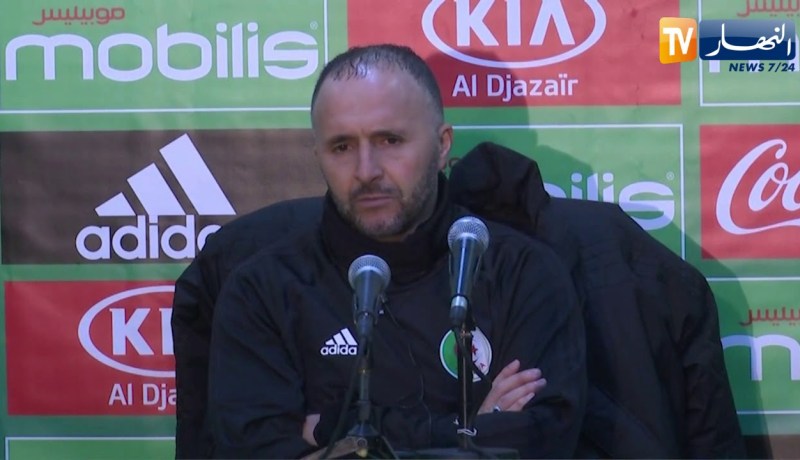 بلماضي:”بشكل عام.. أنا راضي على العناصر التي تشارك لأول مرة