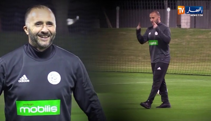 النهار تنقل كواليس حصة تدريبية كاملة للخضر بقطر…هكذا يعمل بلماضي!!
